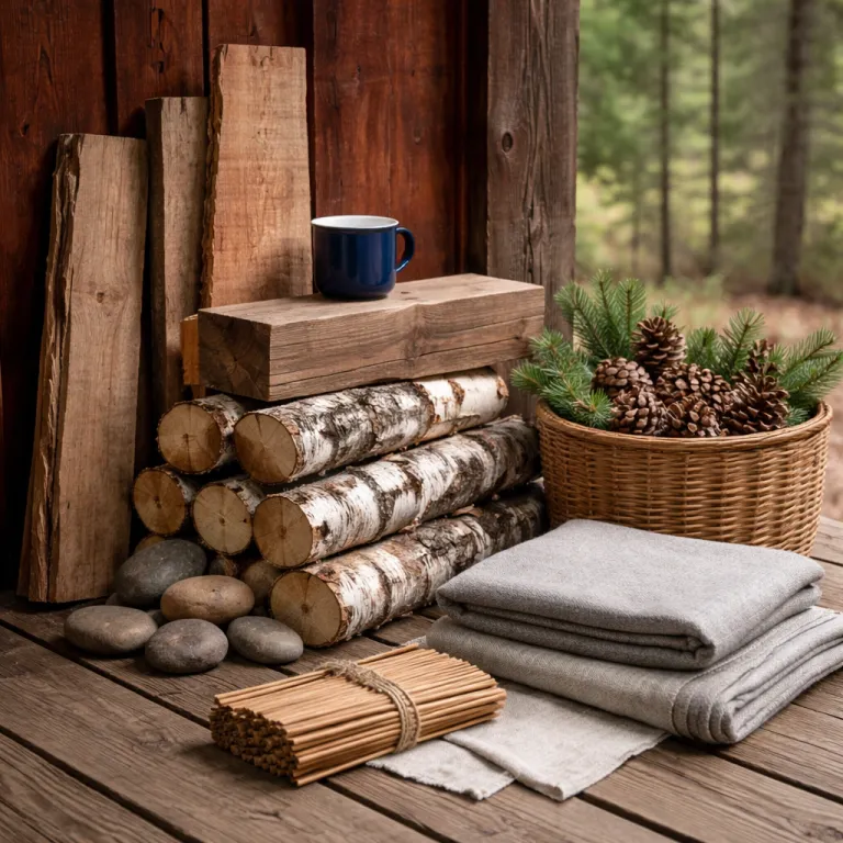 An elegant stay at redwood lodge in the Minnesota woods