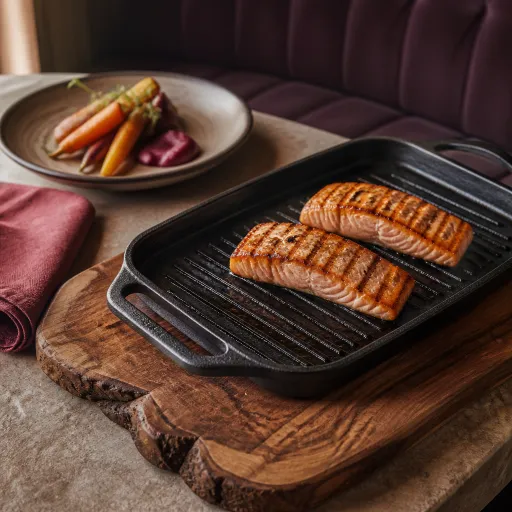 How a lodge cast iron grill elevates luxury hotel cooking experiences