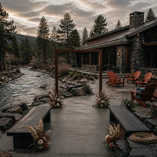 Stone creek lodge stays for refined nature retreats and unforgettable weddings