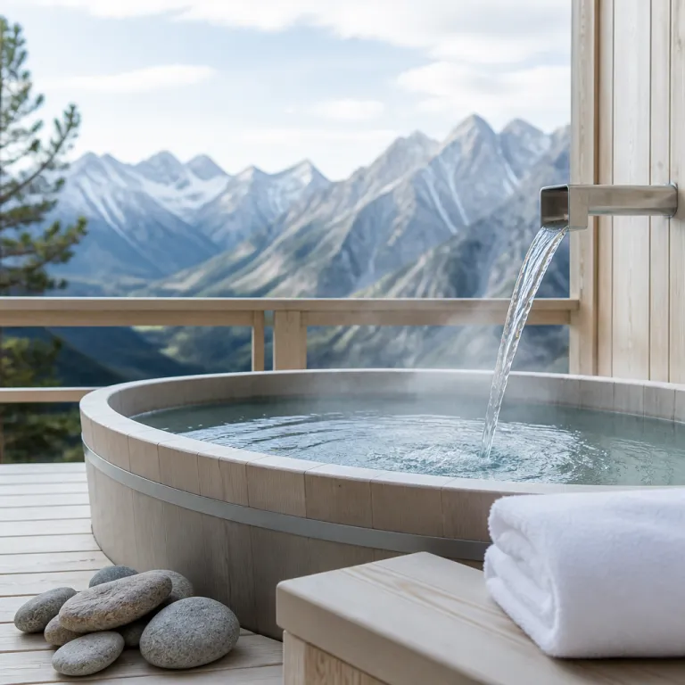 Sunbeam Idaho lodging for refined hot spring retreats in the Sawtooth mountains